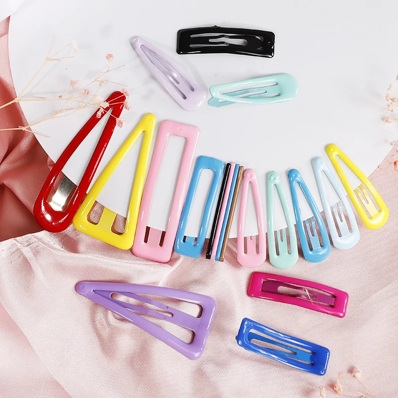 Candy Color Solid No Slip Hair Clips Girls' Hairpin Barrettes for Kids Hair Accessoriess Color Metal Women Styling Accessories
Candy Color Solid No Slip Hair Clips Girls' Hairpin Barrettes for Kids Hair Accessoriess Color Metal Women Styling Accessories