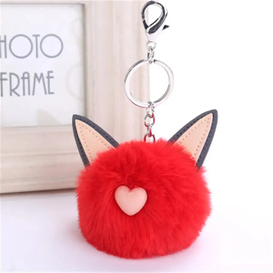 Home&Nest Bag Charm Anime 16*8CM Cute Cat Ears Keychain Pendant Women Key Ring Holder Pompoms Key Chains On The Bag Drop Ship
Home&Nest Bag Charm Anime 16*8CM Cute Cat Ears Keychain Pendant Women Key Ring Holder Pompoms Key Chains On The Bag Drop Ship