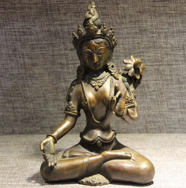 Fast shipping USPS to USA S0851 7 Tibet Buddhism Copper Bronze White Tara Guanyin Kwan-yin Bodhisattva Statue
Fast shipping USPS to USA S0851 7 Tibet Buddhism Copper Bronze White Tara Guanyin Kwan-yin Bodhisattva Statue