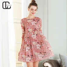 2018 New Summer Women Chiffon Casual Floral Print Dress Holiday O-Neck A-Line Female Dresses Plus Size Elegant Woman Clothes 5XL
2018 New Summer Women Chiffon Casual Floral Print Dress Holiday O-Neck A-Line Female Dresses Plus Size Elegant Woman Clothes 5XL