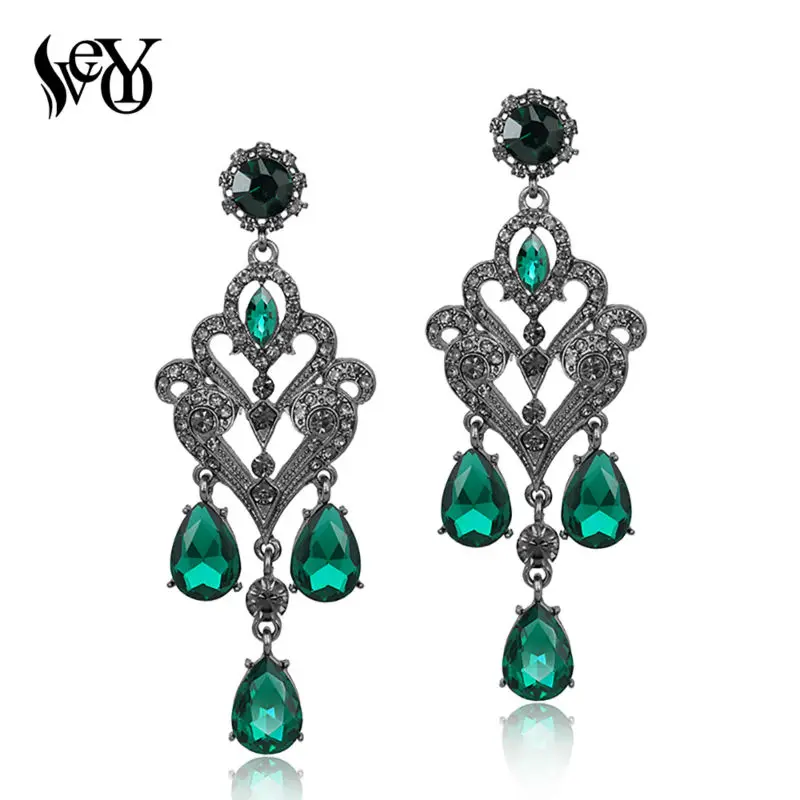 VEYO Vintage Crystal Earrings For Women Classic Rhinestone Drop Earrings Fashion Jewelry Gift
VEYO Vintage Crystal Earrings For Women Classic Rhinestone Drop Earrings Fashion Jewelry Gift
