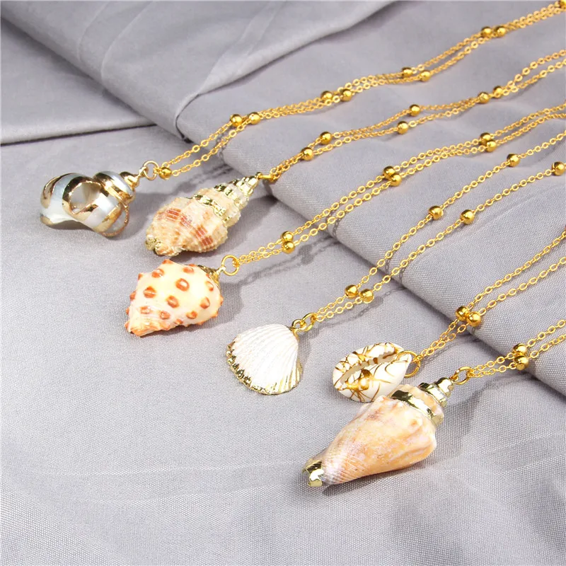 2019 Shell Gold Chain Necklace Boho Beach Summer SeaShell Choker Pendant Necklace For Women Femme Jewelry Bohemian Collier
2019 Shell Gold Chain Necklace Boho Beach Summer SeaShell Choker Pendant Necklace For Women Femme Jewelry Bohemian Collier