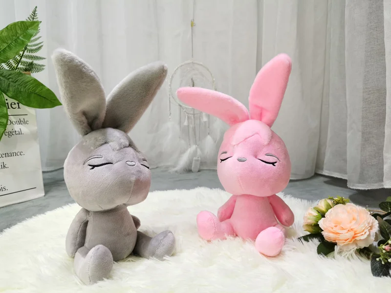 rabbit plush toy soft cartoon sleeping bunny stuffed doll baby