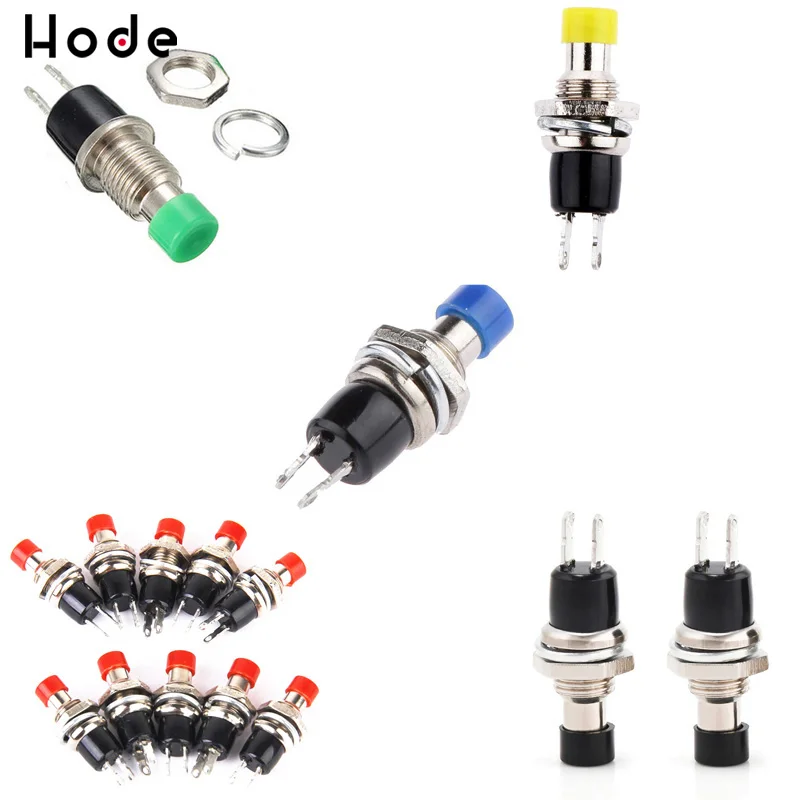 5PCS 7mm PBS-110 spring return Mini Push Button Momentary Switch normally open NO reset switch touch switch
5PCS 7mm PBS-110 spring return Mini Push Button Momentary Switch normally open NO reset switch touch switch