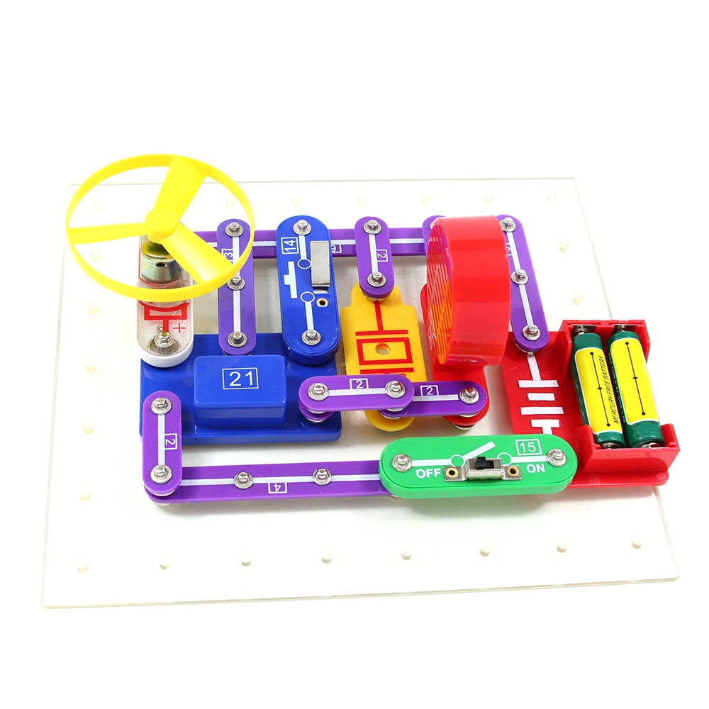 Science Educational Kit Electronics Discovery Model Building Kits DIY Flying Saucer Lamp FM Radio Circuit Block Children Toys
Science Educational Kit Electronics Discovery Model Building Kits DIY Flying Saucer Lamp FM Radio Circuit Block Children Toys