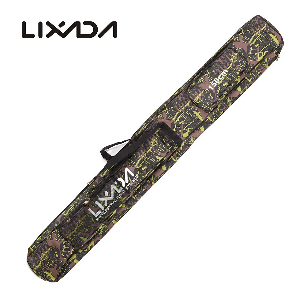 Lixada Double Layer Fishing Bag Large Capacity Fishing Rod Bag 120/150cm Fishing Rod Cover Backpack For Fishing
Lixada Double Layer Fishing Bag Large Capacity Fishing Rod Bag 120/150cm Fishing Rod Cover Backpack For Fishing