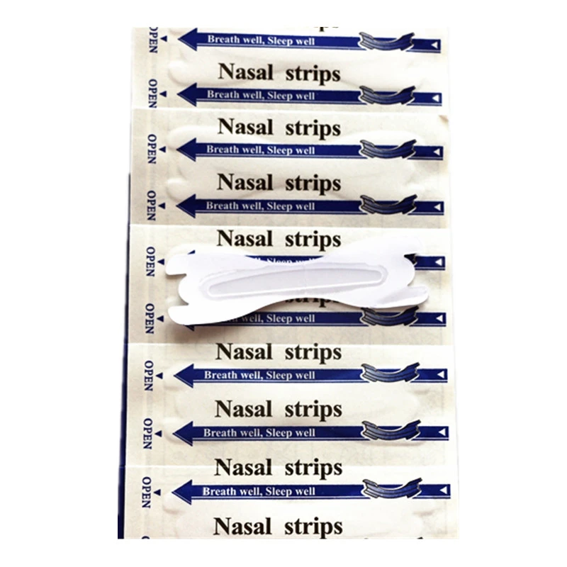 

300pcs/lot 66*19mm Hot-sale High Quality Anti Snoring Better Breath Nose Strip Stop Snore Transparent Nasal Strips