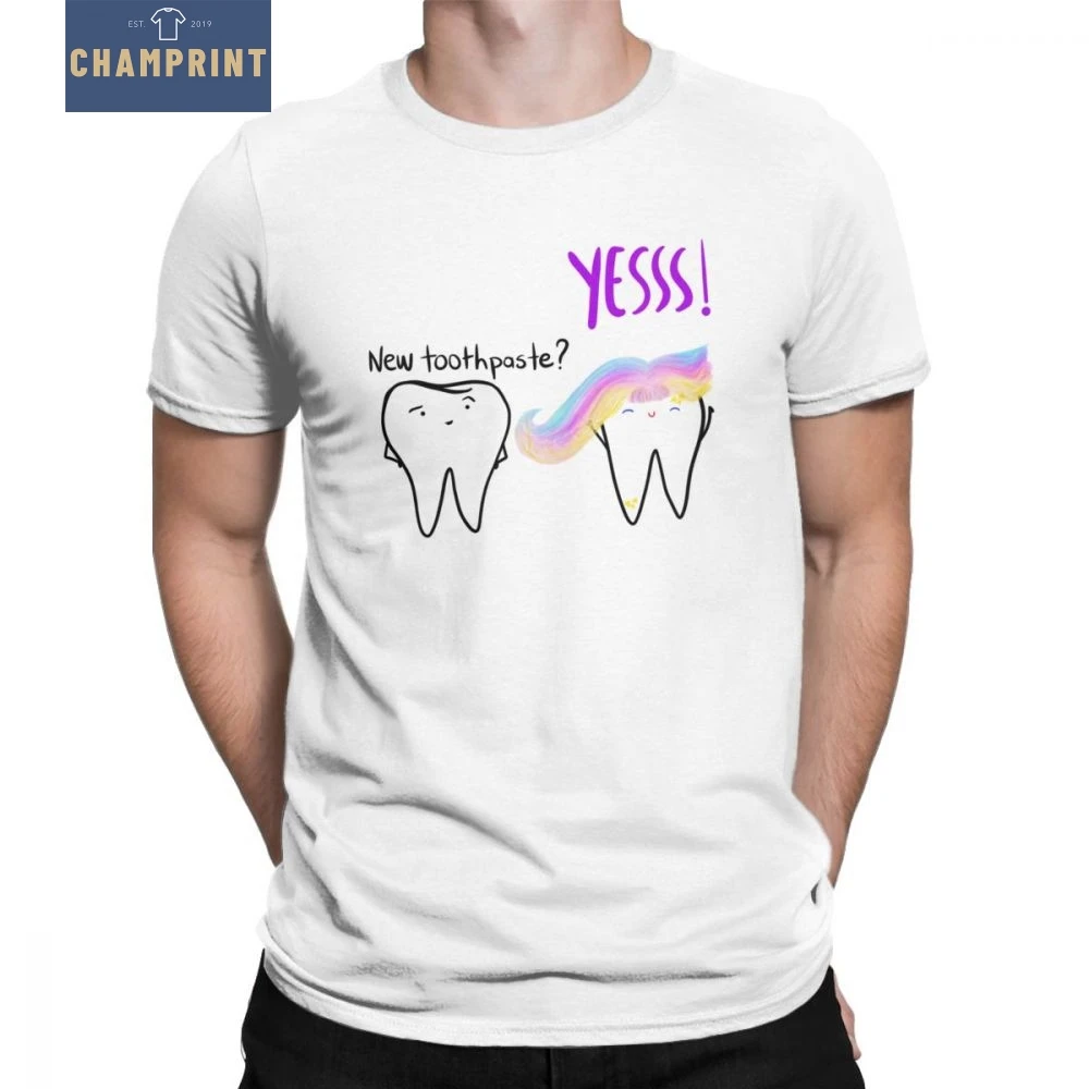 Men Unicorn Toothpaste T-Shirt Tooth Hygienist Dental Dentist Casual Crew Neck Short Sleeve Clothes 100% Cotton Tees T Shirts
Men Unicorn Toothpaste T-Shirt Tooth Hygienist Dental Dentist Casual Crew Neck Short Sleeve Clothes 100% Cotton Tees T Shirts