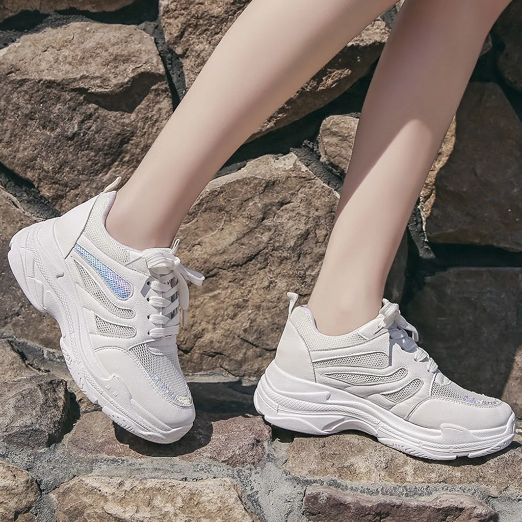 air mesh sneakers women sports shoes Fashion Women Lace Up Bling Athletic Mesh Breathable Cool Mix Platforms Shoes#G4
air mesh sneakers women sports shoes Fashion Women Lace Up Bling Athletic Mesh Breathable Cool Mix Platforms Shoes#G4