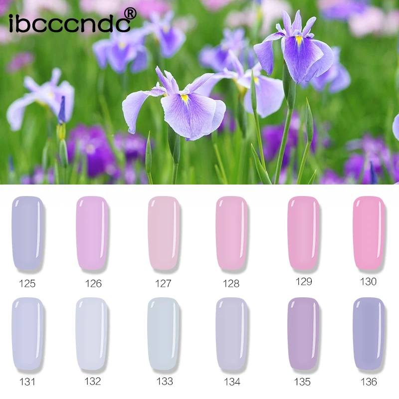 Nail Art Design Nail Gel Polish Nail Polish Light Purple Series Gel UV Soak Off Gel Varnish Manicure 1 Piece 10ml
Nail Art Design Nail Gel Polish Nail Polish Light Purple Series Gel UV Soak Off Gel Varnish Manicure 1 Piece 10ml