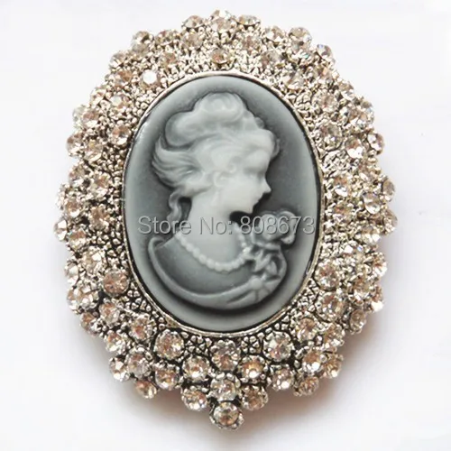 DHL FEDEX FREE SHIPPING Stunning Crystals Vintage Fashion Women Cameo Brooch Queen Head Lady Brooch Pin
DHL FEDEX FREE SHIPPING Stunning Crystals Vintage Fashion Women Cameo Brooch Queen Head Lady Brooch Pin