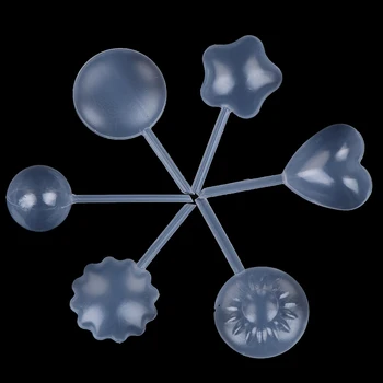 50pcs New Soft And Non-toxic Heart Shaped 4ml Transfer Oils Pipettes Plastic Squeeze Eye Dropper