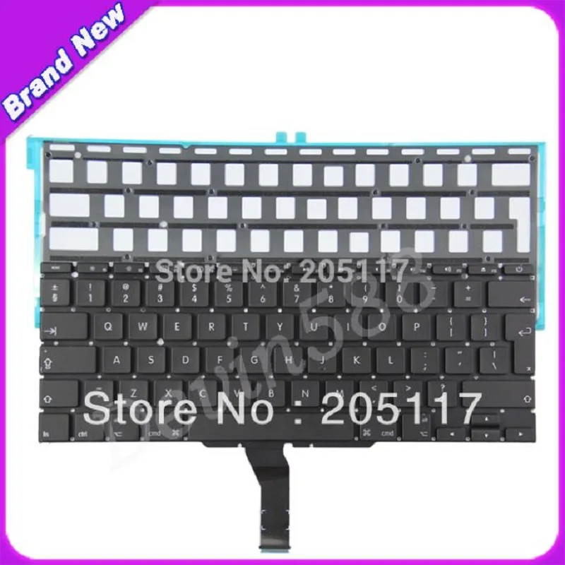 5pcs/lot New Keyboard For Macbook Air 11" A1370 2011 Year Black,UK Layout Keyboard With Backlight+Free Shipping
5pcs/lot New Keyboard For Macbook Air 11" A1370 2011 Year Black,UK Layout Keyboard With Backlight+Free Shipping