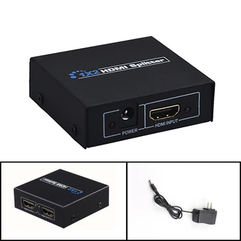 Full HD HDMI splitter 1 minute 2 HDMI one minute two 4K high-definition split screen HDMI one into two out 2K Switch Box Hub
Full HD HDMI splitter 1 minute 2 HDMI one minute two 4K high-definition split screen HDMI one into two out 2K Switch Box Hub