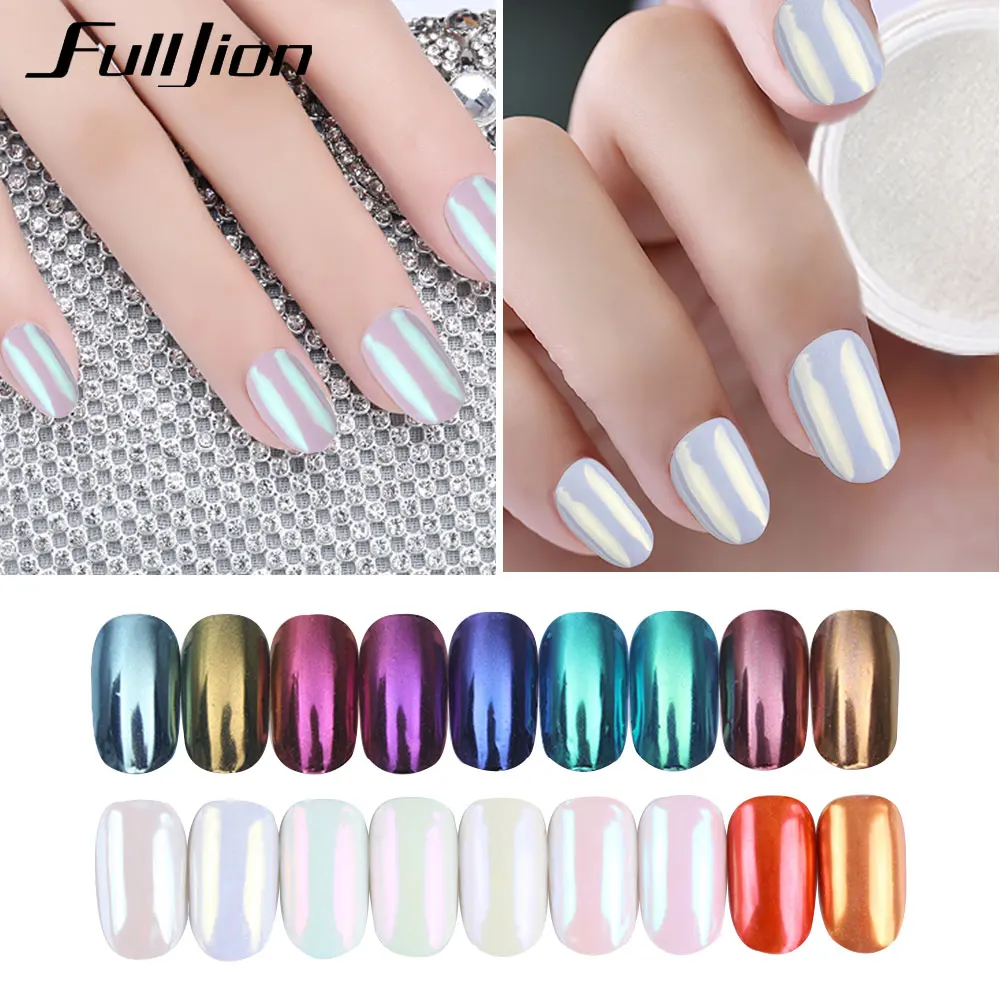 Fulljion 1Box Mirror Nail Glitter Powder Shining Chameleon Pearl Shell Pigment Dust Powder Sparkles Nail Art Decorations Tools
Fulljion 1Box Mirror Nail Glitter Powder Shining Chameleon Pearl Shell Pigment Dust Powder Sparkles Nail Art Decorations Tools