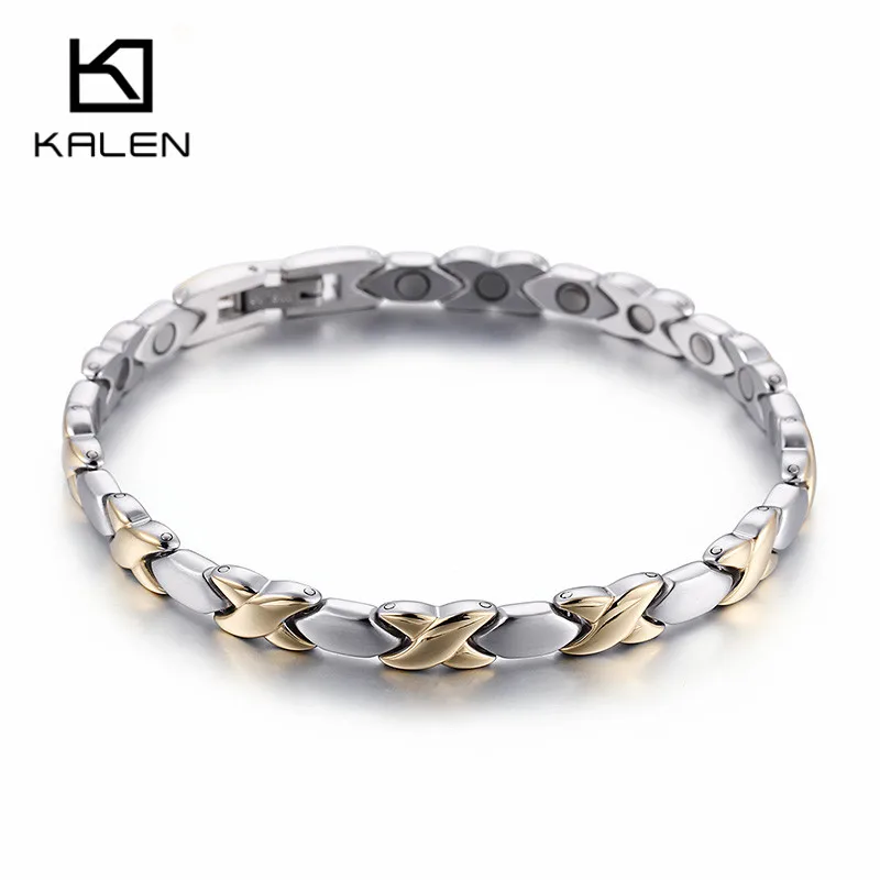 KALEN 20mm Unisex Fahion Gold & Silver Stainless Steel Link Chain Bracelets For Women Men Fold Over Clasp Metal Bangle Bracelets
KALEN 20mm Unisex Fahion Gold & Silver Stainless Steel Link Chain Bracelets For Women Men Fold Over Clasp Metal Bangle Bracelets
