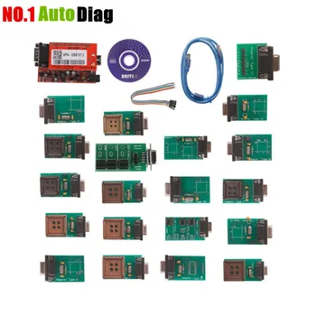 

Newest UPA-USB UPAUSB UPA USB Programmer With Full Adaptors V1.3 ECU Chip Tunning OBD2 Diagnostic Tool Free Shipping