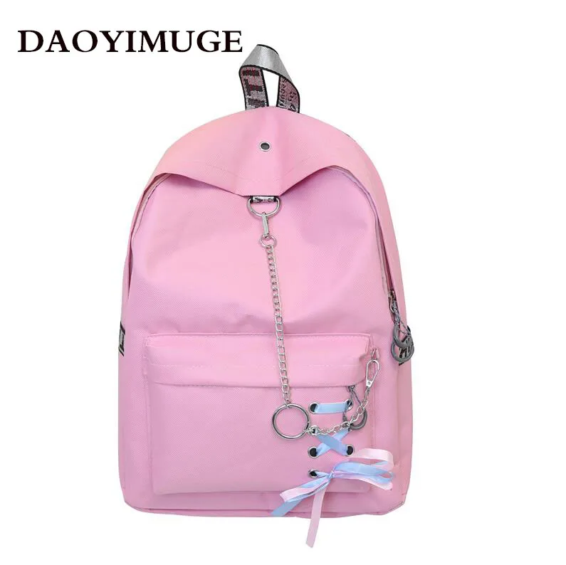 Selfie-fit new college style backpack with large capacity leisure chain bow backpack
Selfie-fit new college style backpack with large capacity leisure chain bow backpack