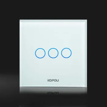 White color, Back Square Standard Touch Switch, 3 Gang 1 Way Control, Crystal Glass Panel,Wall Light Switch,KT003UK
White color, Back Square Standard Touch Switch, 3 Gang 1 Way Control, Crystal Glass Panel,Wall Light Switch,KT003UK