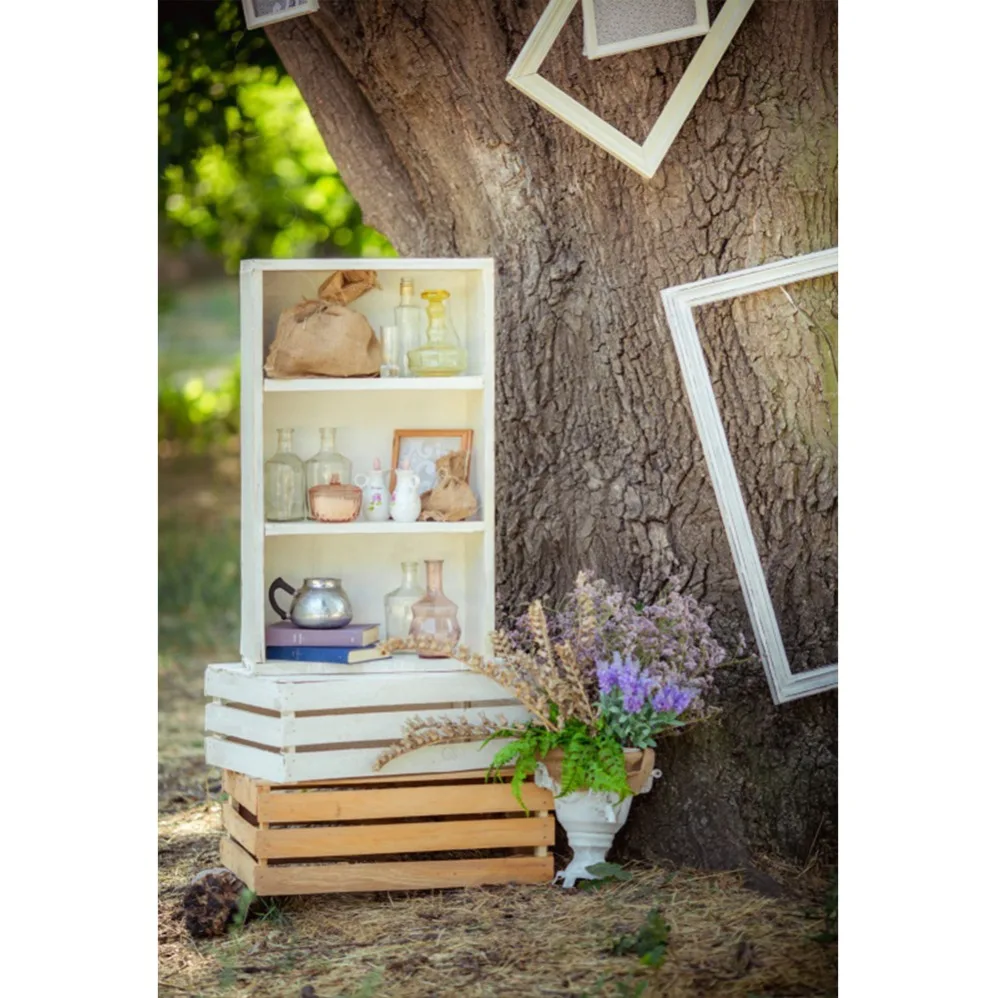 Laeacco Spring Backdrops Old Tree Wooden Shelf Vase Flowers Light Bokeh Baby Outdoor Scene Photographic Backgrounds Photo Studio
Laeacco Spring Backdrops Old Tree Wooden Shelf Vase Flowers Light Bokeh Baby Outdoor Scene Photographic Backgrounds Photo Studio