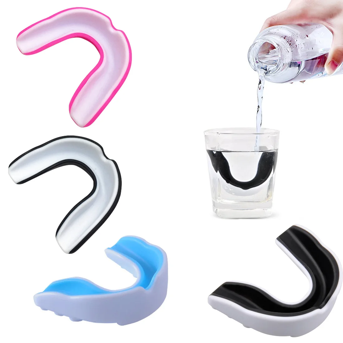 Hot EVA Mouth Guard Oral Teeth Protect Boxing Braces Mouth Tooth Guard Football Basketball Taekwondo Karate Safety Protector
Hot EVA Mouth Guard Oral Teeth Protect Boxing Braces Mouth Tooth Guard Football Basketball Taekwondo Karate Safety Protector