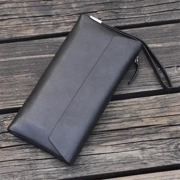 ALAVCHNV new men's leather black long wallet ladies leather zipper wallet holding bag 3016
ALAVCHNV new men's leather black long wallet ladies leather zipper wallet holding bag 3016