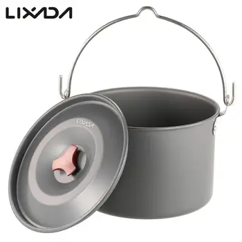 Lixada 5L Cooking Pots Pans Cooking Pot Outdoor Camping Cookware Backpacking Cookware Cooking Picnic Pot Pan Camping Stove Tool
Lixada 5L Cooking Pots Pans Cooking Pot Outdoor Camping Cookware Backpacking Cookware Cooking Picnic Pot Pan Camping Stove Tool