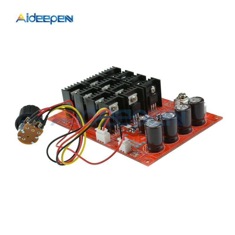 60A Motor Speed Controller DC 10-50V 15000HZ PWM HHO RC Controller 12V 24V 36V 48V 3000W For Automobile Electric Car
60A Motor Speed Controller DC 10-50V 15000HZ PWM HHO RC Controller 12V 24V 36V 48V 3000W For Automobile Electric Car