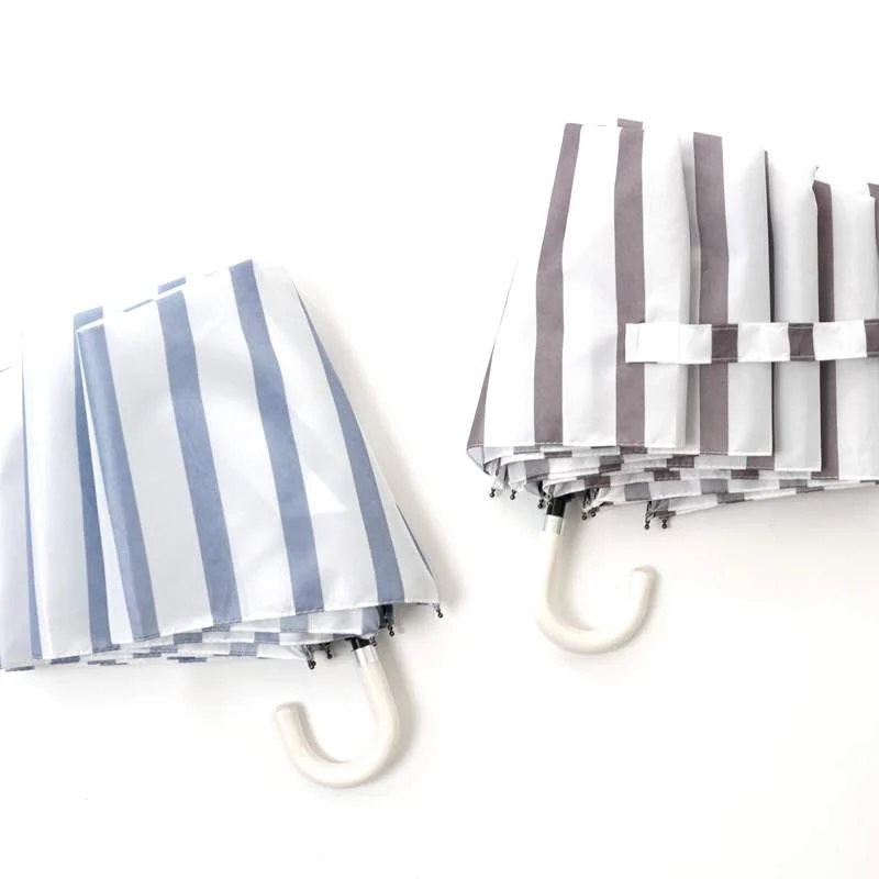 Ins explosion Tri-Fold Bending Handle Umbrella Sun Protection Sun Umbrella Small Fresh Stripes Anti-UV Umbrella
Ins explosion Tri-Fold Bending Handle Umbrella Sun Protection Sun Umbrella Small Fresh Stripes Anti-UV Umbrella