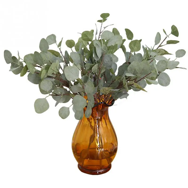 Artificial Silver Dollar Eucalyptus Leaf For Plastic Flowers Household Store Dest Rustic Decoration Clover Plant
Artificial Silver Dollar Eucalyptus Leaf For Plastic Flowers Household Store Dest Rustic Decoration Clover Plant