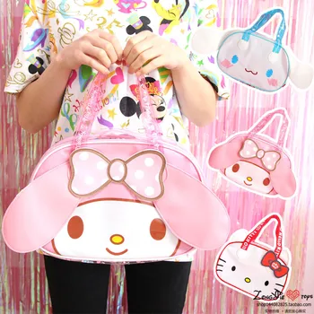 Cartoon My Melody Hello Kitty Cinnamoroll Pudding Dog Handbag Girls Pvc Transparent Jelly Shoulder Bag Women Beach Totes Bags
Cartoon My Melody Hello Kitty Cinnamoroll Pudding Dog Handbag Girls Pvc Transparent Jelly Shoulder Bag Women Beach Totes Bags