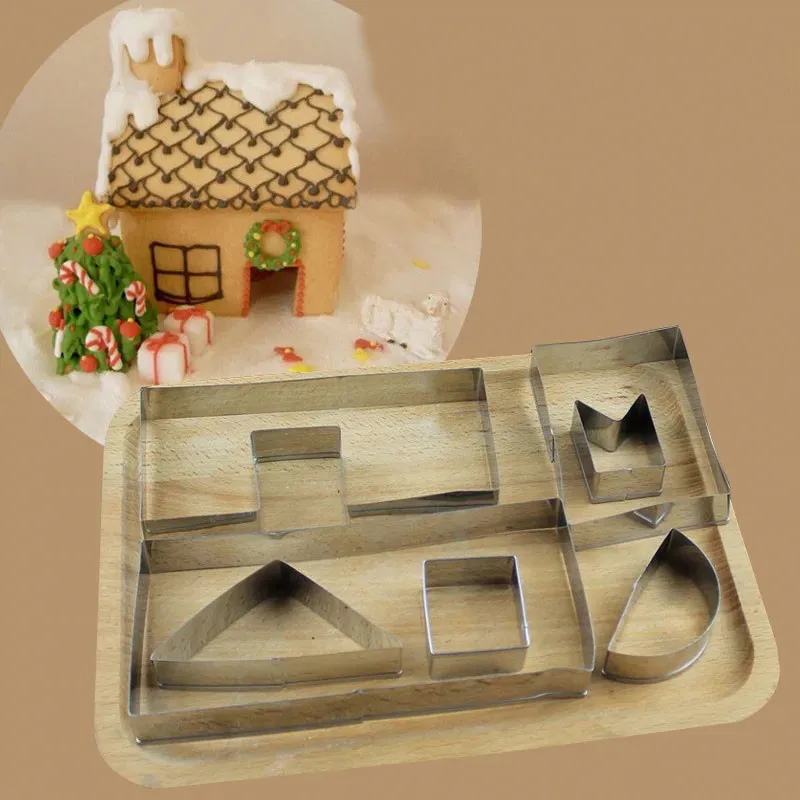 Stainless steel biscuit cookie cutters form for gingerbread biscuit molds cutting for gingerbread gingersnap 1set
Stainless steel biscuit cookie cutters form for gingerbread biscuit molds cutting for gingerbread gingersnap 1set