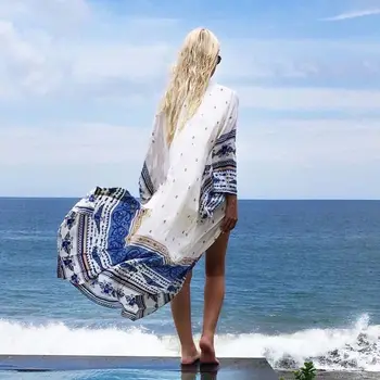 Bikini Cover Up Swimwear Summer Beach Blouse 2016 Sexy Women Bathing Suit Blouse Boho Chiffon
Bikini Cover Up Swimwear Summer Beach Blouse 2016 Sexy Women Bathing Suit Blouse Boho Chiffon