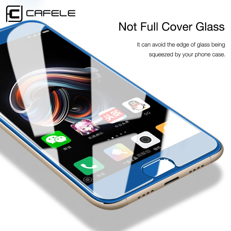 

CAFELE Screen Protector HD Clear Ultra Thin Tempered Glass For Huawei P40 easy to install