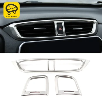 CarManGo for Honda CRV C-RV 2017 Car Auto front A/C vent air condition vent frame Sitcker decoration trim cover Accessories
CarManGo for Honda CRV C-RV 2017 Car Auto front A/C vent air condition vent frame Sitcker decoration trim cover Accessories