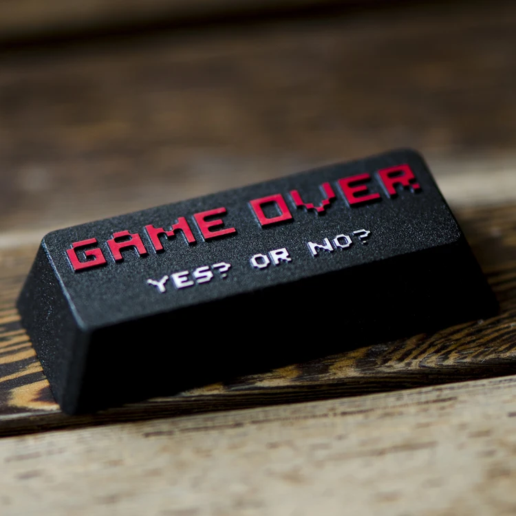 Gameover Mechanical Keyboard Aluminum Alloy Enter Keycaps OEM Profile For KBC Filco Black Purple Color YES Or NO Metal Key Cap
Gameover Mechanical Keyboard Aluminum Alloy Enter Keycaps OEM Profile For KBC Filco Black Purple Color YES Or NO Metal Key Cap