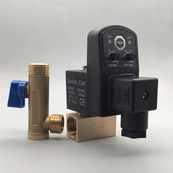 Separated Type 380V 1/2" Automatic Timer Compressor Condensate Drain Timer Solenoid Valve
Separated Type 380V 1/2" Automatic Timer Compressor Condensate Drain Timer Solenoid Valve