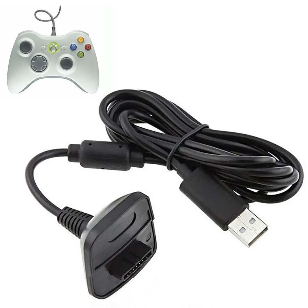 Easy Operation Game USB Durable Wireless Controller Charging Cable Wire Playing 1.5m Gamepad Lead Plug Plastic For Xbox 360
Easy Operation Game USB Durable Wireless Controller Charging Cable Wire Playing 1.5m Gamepad Lead Plug Plastic For Xbox 360