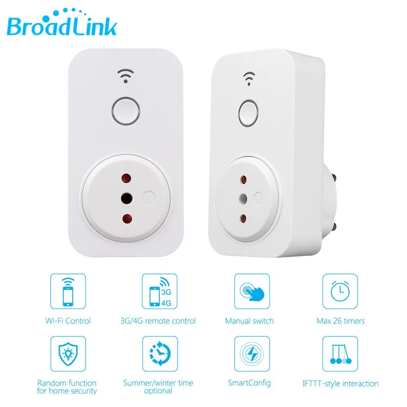 Broadlink SP2 timing plug CL wifi power outlet smart home automatic APP control switch for Xiaomi iphone Android mobile phone
Broadlink SP2 timing plug CL wifi power outlet smart home automatic APP control switch for Xiaomi iphone Android mobile phone