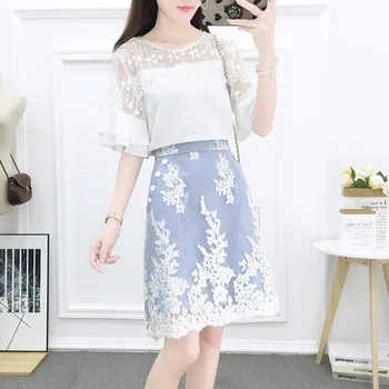 Loose 2019 Fashion Sexy Lace Twinset Zip Pocket High Waist 2 Piece Set Women Vintage Korean Single Breasted Two Piece Set
Loose 2019 Fashion Sexy Lace Twinset Zip Pocket High Waist 2 Piece Set Women Vintage Korean Single Breasted Two Piece Set