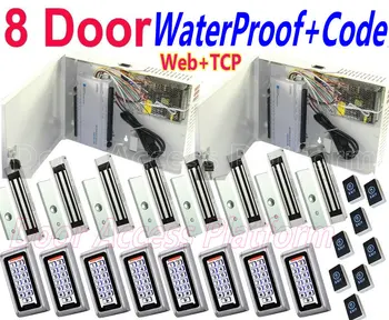 8 OutDoor Waterproof access reader PSU Power kit+Access Controller pcb board Web IP Interface IP Control+Magnetic lock+Software
8 OutDoor Waterproof access reader PSU Power kit+Access Controller pcb board Web IP Interface IP Control+Magnetic lock+Software
