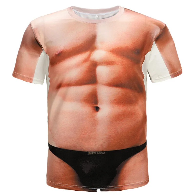 New Fashion Funny 3D T-shirt Naked Skin Color Funny Man Full Print T Shirt Quick Dry Clothing Summer Short Sleeve Tops Sexy Tees
New Fashion Funny 3D T-shirt Naked Skin Color Funny Man Full Print T Shirt Quick Dry Clothing Summer Short Sleeve Tops Sexy Tees