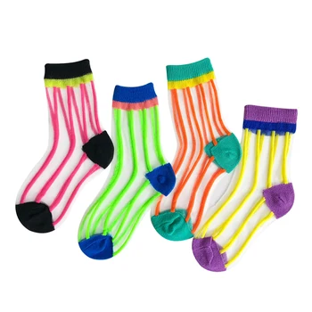 kids crystal sock child Short cotton baby cute summer sock for girls boys Breathable thin toddler Fluorescence transparent socks
kids crystal sock child Short cotton baby cute summer sock for girls boys Breathable thin toddler Fluorescence transparent socks