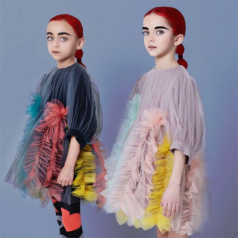 2019 New Spring Summer Dress for Girls Princess Costumes Colorful Mesh Kids Dresses Birthday Party Vestidos Menina Girl Clothing
2019 New Spring Summer Dress for Girls Princess Costumes Colorful Mesh Kids Dresses Birthday Party Vestidos Menina Girl Clothing