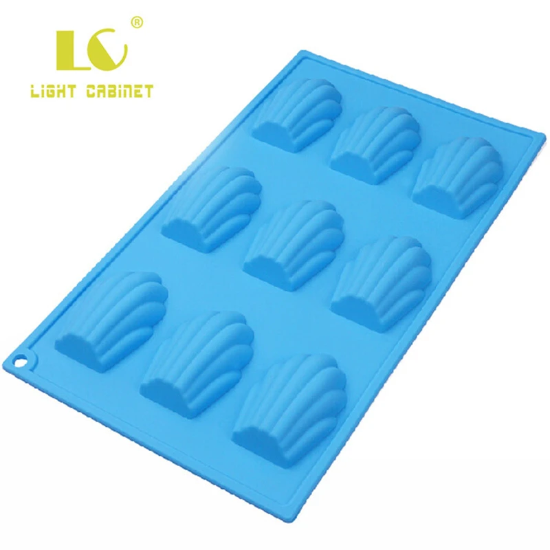 9 Shell Silicone Madeleine Cookie Mold Big cavity Silicone Shell Biscuits Cake Bakeware Moulds Pastry Tool Cake Decorating
9 Shell Silicone Madeleine Cookie Mold Big cavity Silicone Shell Biscuits Cake Bakeware Moulds Pastry Tool Cake Decorating
