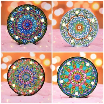 Huacan 5D Diamond Painting LED Light Embroidery Sale Lamp Mandala DIY Cartoon Diamond Mosaic Children Christmas Gift Craft
Huacan 5D Diamond Painting LED Light Embroidery Sale Lamp Mandala DIY Cartoon Diamond Mosaic Children Christmas Gift Craft