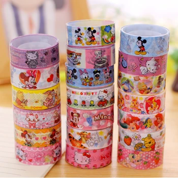 Cartoon Washi Tape 2.5Mx15mm Masking Tape DIY Album Decoration Tape Korean Adhesive Tape Scrapbooking
Cartoon Washi Tape 2.5Mx15mm Masking Tape DIY Album Decoration Tape Korean Adhesive Tape Scrapbooking