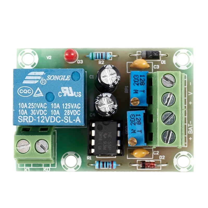 XH-M601 battery charging control board 12V intelligent charger power control panel automatic charging power
XH-M601 battery charging control board 12V intelligent charger power control panel automatic charging power