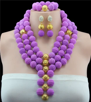 2016 Fashion Dubai Purple Gold-color Jewelry Sets Costume Big Design Nigerian Wedding African Beads Jewelry Sets
2016 Fashion Dubai Purple Gold-color Jewelry Sets Costume Big Design Nigerian Wedding African Beads Jewelry Sets
