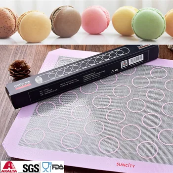Nonstick Silicone Muffin Pastry Rolling Cake Pad Dough Mat Macaron Oven Baking Mould Sheet Mat DIY Forms For Macaron cookies
Nonstick Silicone Muffin Pastry Rolling Cake Pad Dough Mat Macaron Oven Baking Mould Sheet Mat DIY Forms For Macaron cookies
